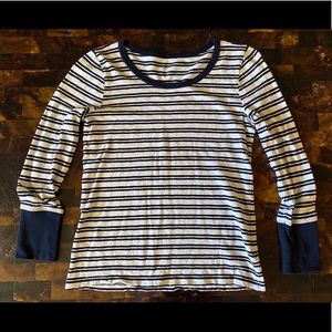 J Crew 3/4 sleeve Painter tee